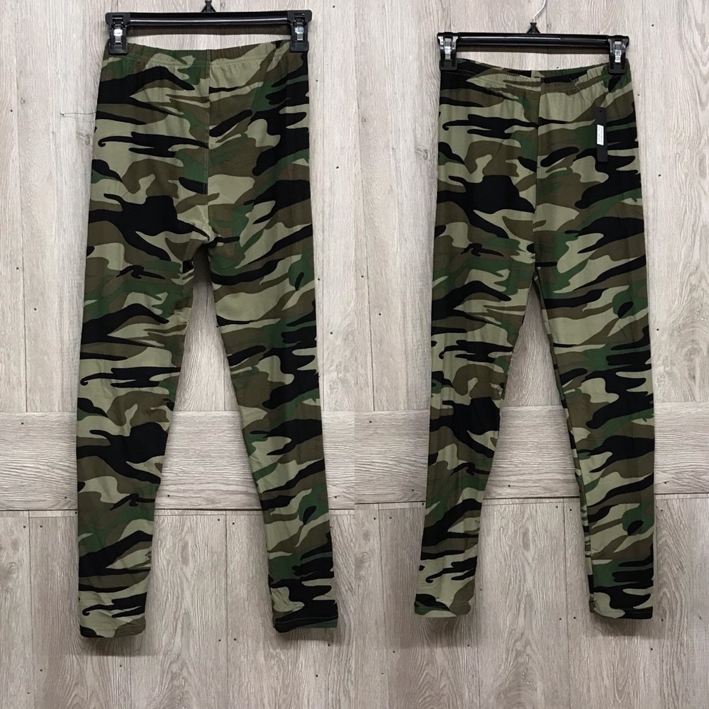 Camo Soft Brushed Leggings - Picture 3 of 3